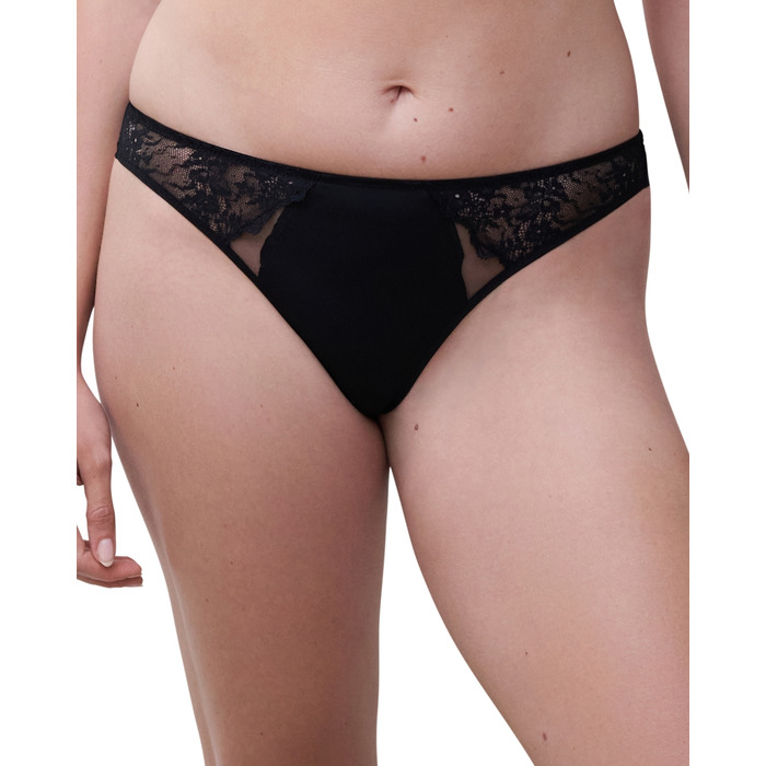 Chantelle Crush Tanga Brief - Black - L - 14