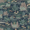 Dream Garden Vinyl Wallpaper Blue / Multi Rasch 690903