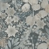 Secret Grove Vinyl Wallpaper Denim Blue Erismann 10506-44