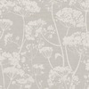Cow Parsley Wallpaper Grey Grandeco 204902