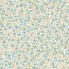 Veronica Floral Wallpaper Teal Grandeco LD3009