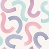 Curly Confetti Wallpaper Aqua / Lilac / Pink Holden 14110