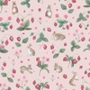 Bunnies & Berries Wallpaper Pink Holden 14141