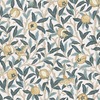 William Morris At Home Bird & Pomegranate Wallpaper Cloudy Blues 140501