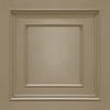 Amara Panel Textured Heavyweight Vinyl Wallpaper Champagne Belgravia 7401