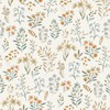 Floral Sprig Wallpaper Rust Grandeco 209001