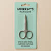 Murrays Manicure Stainless Steel Curved Cuticle Scissors