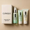 Clinique Even Better Gift Set 30ml Perfecting Serum + 30ml Moisturizing Gel Cream + 30ml Exfoliating Jelly