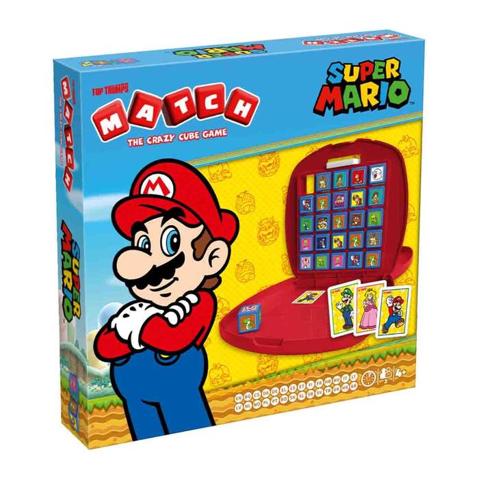 Super Mario Top Trumps Match - The Crazy Cube Game New Build