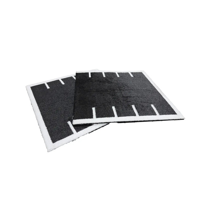 30mm Black Premium Sled Track Turf Tile 1x1m