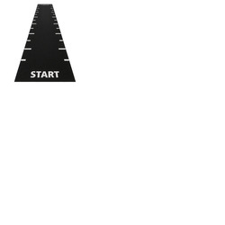 Sprint Track (Start, Finish & 0. 5 Meter Line Markings)