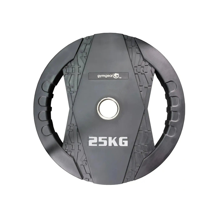 Gym Gear Rubber Olympic Weight Plates (Dual Grip)