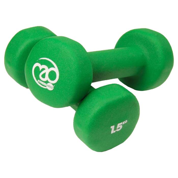 Fitness Mad Neoprene Dumbbells (Pair)