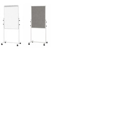 Bi-Office Duo Mobile Easel 1200 x 700mm