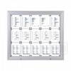 IP56 Outdoor Lockable Whiteboard