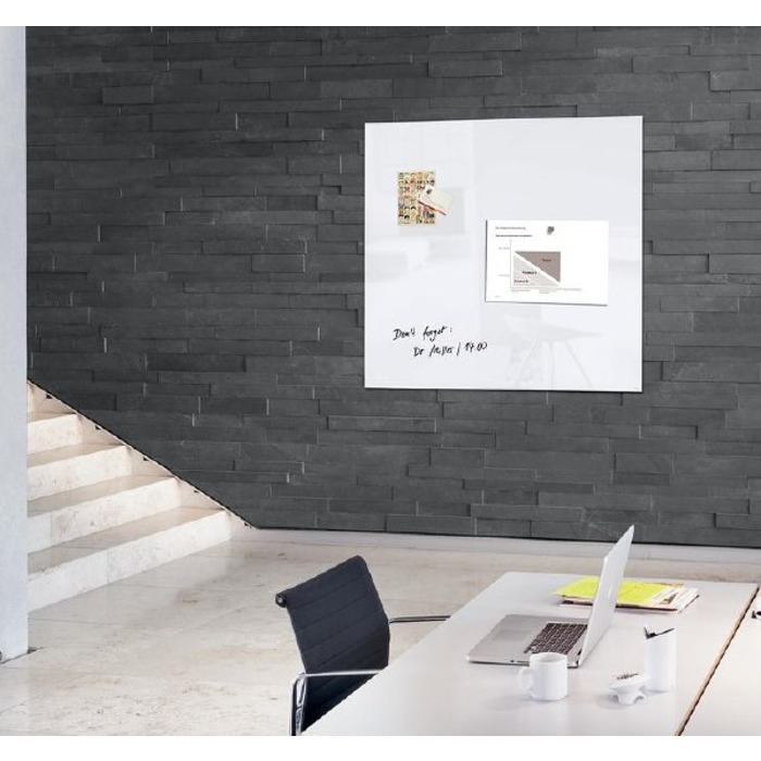 Glass whiteboard Artverum, Super White