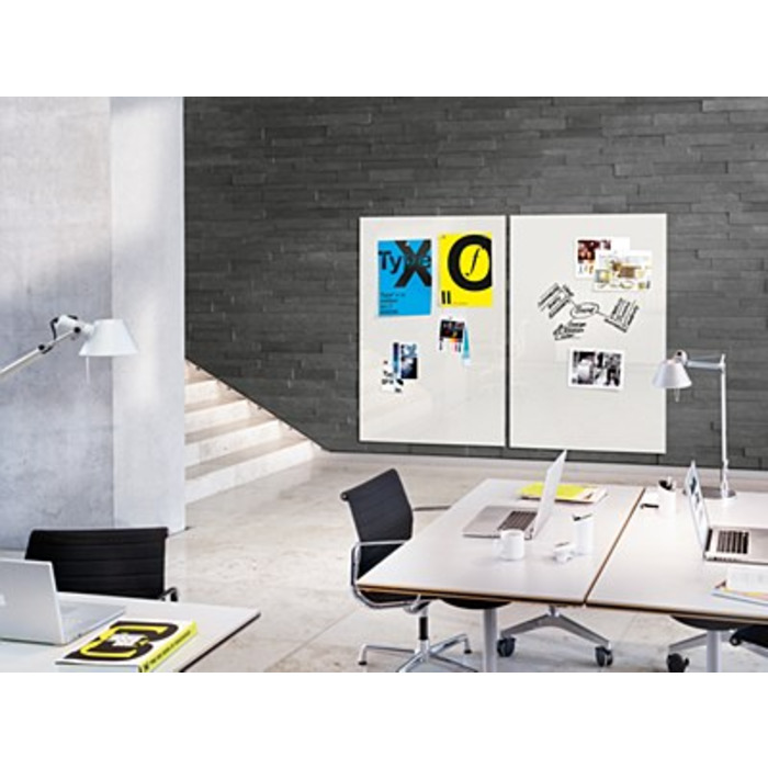 Glass whiteboard Artverum, Super White