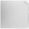 NAGA Magnetic Glass Noticeboard SILVER 45 x 45cm