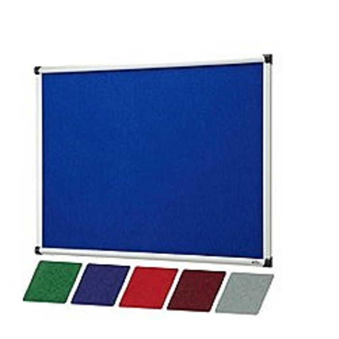 Metropolitan Felt Noticeboard 1200 x 1500mm Blue