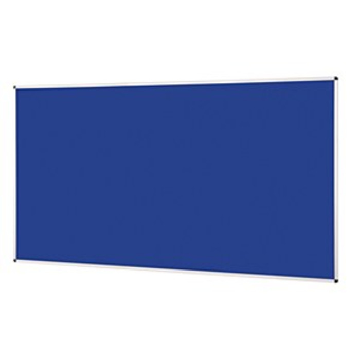 Metroplan Felt Noticeboard 1200 x 2400mm Blue
