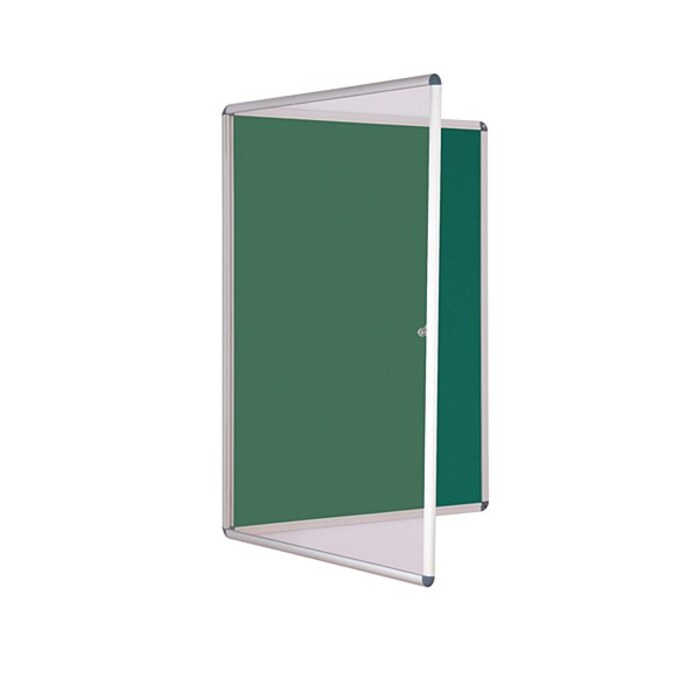 Internal Felt Tamperproof Noticeboard 600x450mm Green
