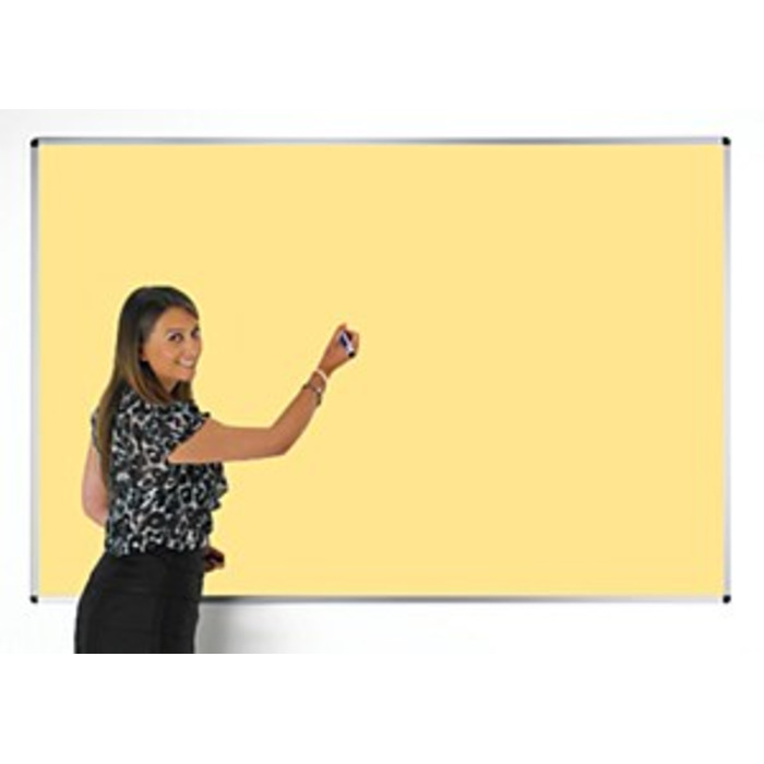 Colourwipe Wall Board 1200 x 1200mm Yellow