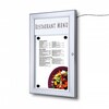 Outdoor Lockable Menu Case 1 x A4 LED Backlit