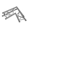 Aluminium Trussing TRIO 290 2-Way 60 Degree Horizontal Corner