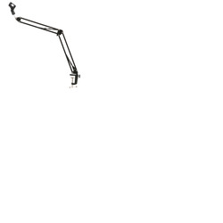 Desk Swivel Boom Microphone Arm 720mm
