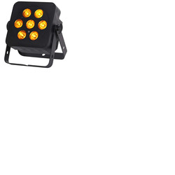 Slimline RGBA LED Parcan 7x 5 Watt