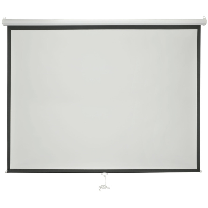 Manual Projector Screen 86" 4:3 Ratio