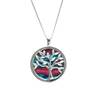 Heathergems Tree Of Life Silver Plated Pendant