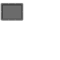 Surface Mount Tour Label Holder Black