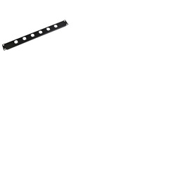 1U XLR Socket Panel D Type