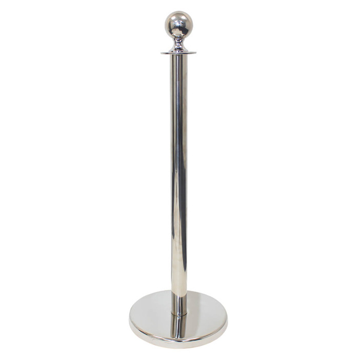Chrome Barrier Post