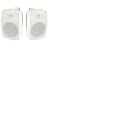 IP44 Rated Background Speakers 5. 25" White - Supplied in Pairs