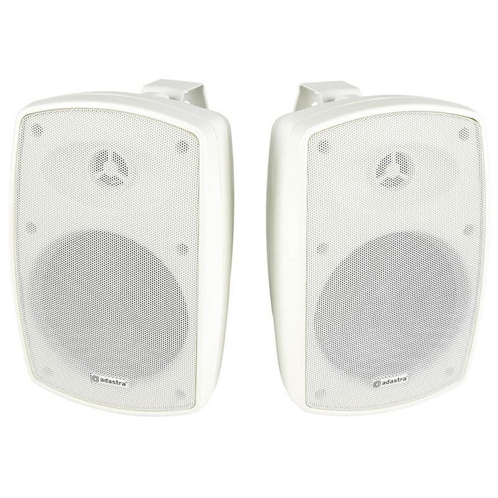 IP44 Rated Background Speakers 5. 25" White - Supplied in Pairs