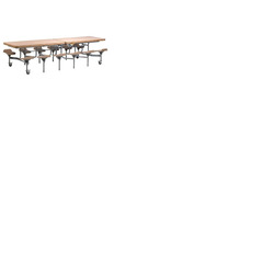 12 Seat Primo Rectangular Mobile Folding Table