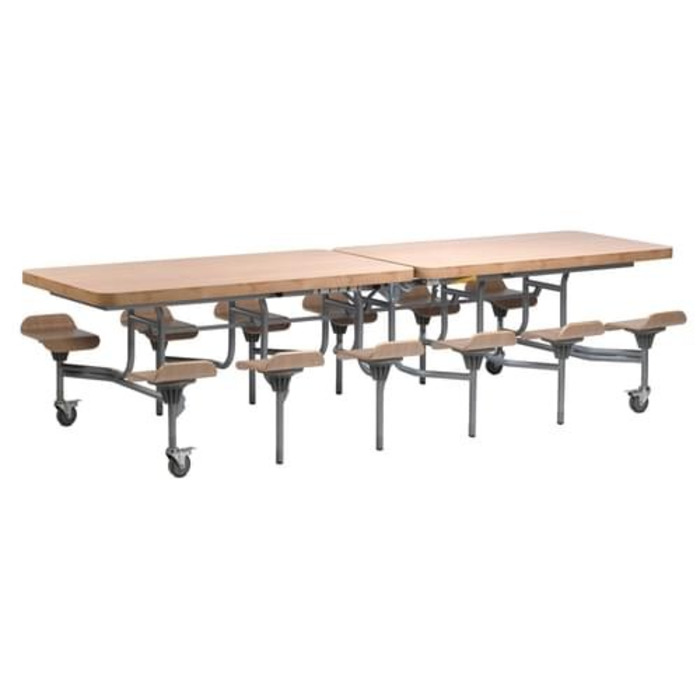 12 Seat Primo Rectangular Mobile Folding Table