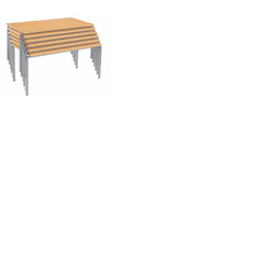 Crushed Bent Table MDF Edge