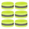 High Vis Yellow Reflective Ankle & Arm Bands For Cycling & Running