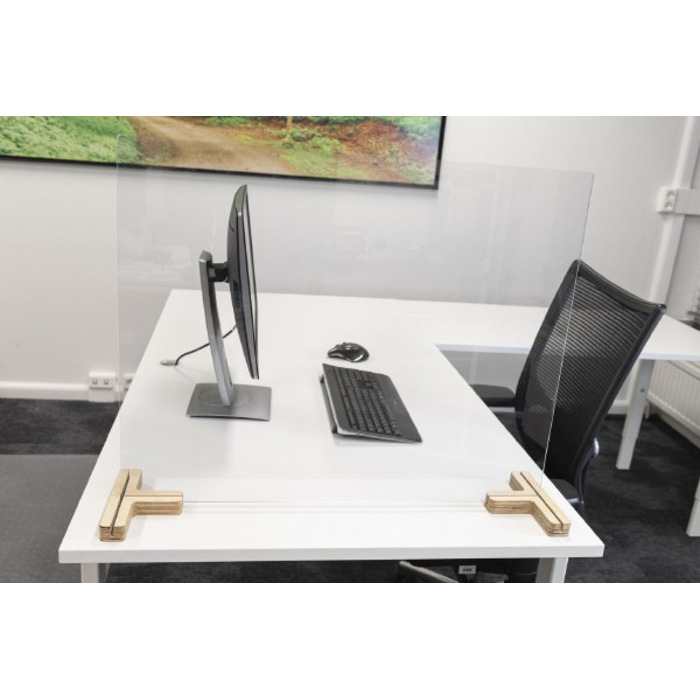 Clear Freestanding Divider Screens