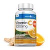 Vitamin C 1000mg Tablets, Suitable for Vegetarians & Vegans - 60 Tablets