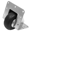 3" 80mm Heavy Duty Recessed Castor