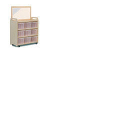 Tall Mobile Unit with Add-on