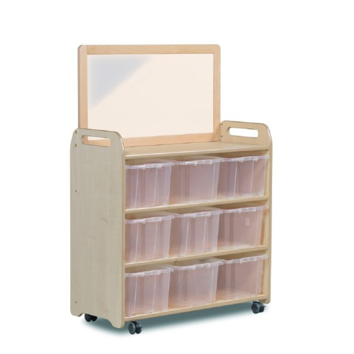 Tall Mobile Unit with Add-on