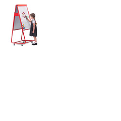 Mobile Magnetic Display Easel