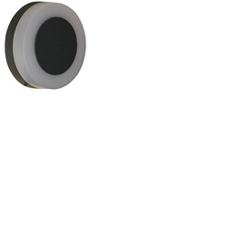 White and Black Round LED Wall Light 240V