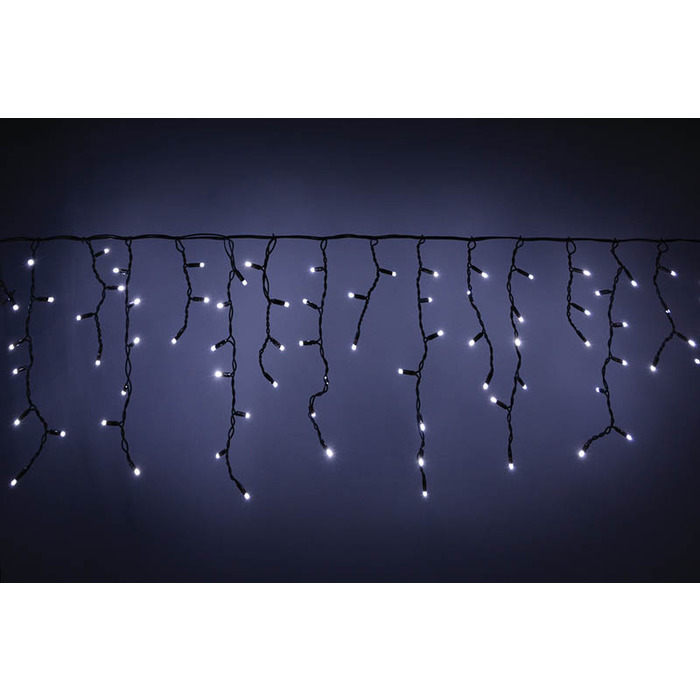 Connectable Outdoor Icicle LED String Light 240V - Cool White