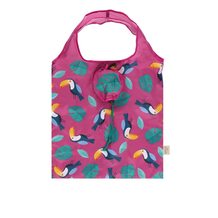 Tilly Touchan Foldable Shopper - Pink